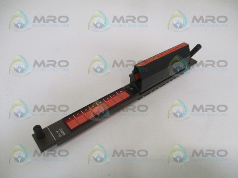 GENERAL ELECTRIC IC600FP804A INPUT FACEPLATE MODULE UNMP
