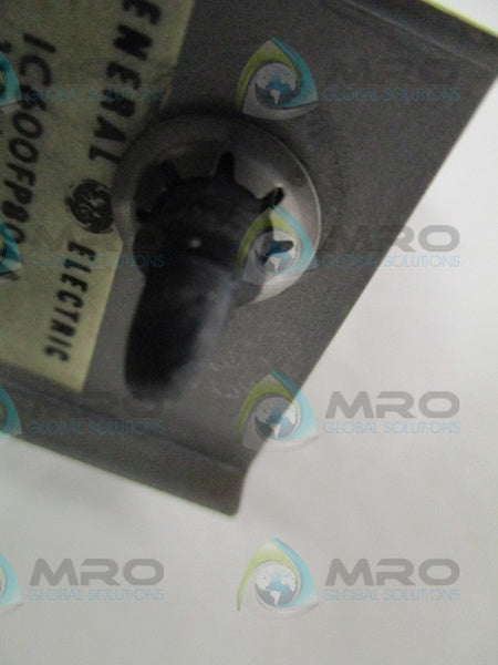 GENERAL ELECTRIC IC600FP804A INPUT FACEPLATE MODULE UNMP