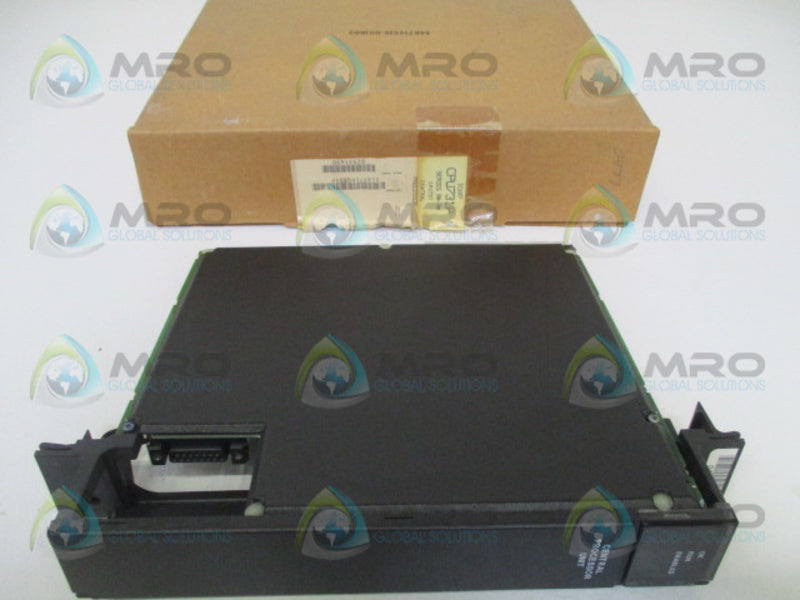 GE FANUC IC697CPU731P CENTRAL PROCESSOR MODULE (MISSING BATTERY) NSMP