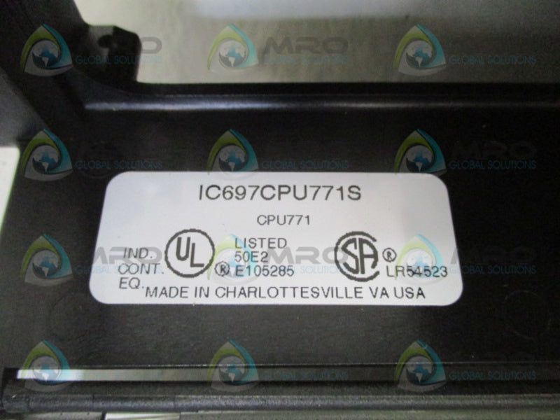 GE FANUC IC697CPU771S (MISSING BATTERY)  NSMP