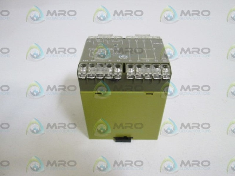 PILZ SAFETY RELAY PNOZ 24VDC 3S 10 NSMP