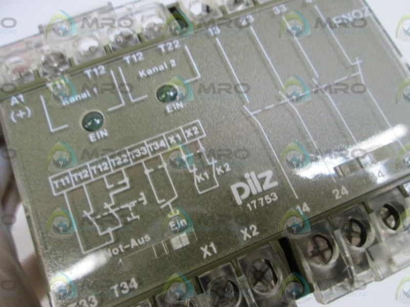 PILZ SAFETY RELAY PNOZ 24VDC 3S 10 NSMP
