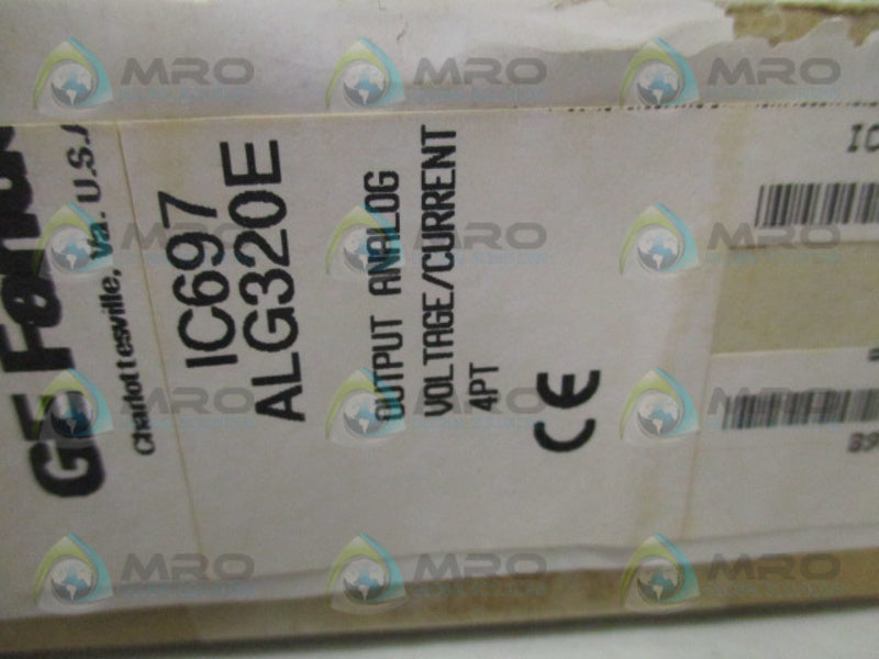 GE FANUC IC697ALG320E ANALOG OUTPUT MODULE NSMP