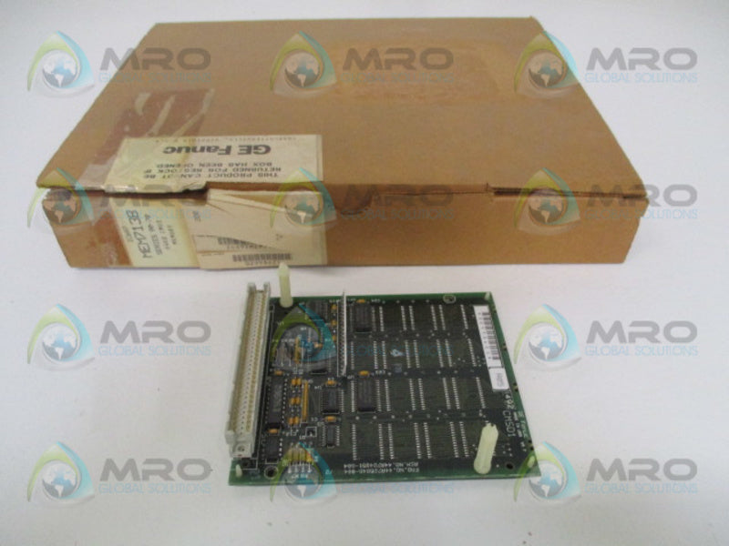 GE FANUC IC697MEM713B CMOS MEMORY MODULE 64KB NSMP