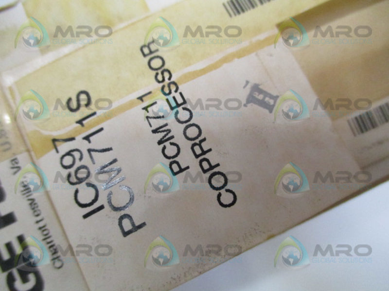 GE FANUC IC697PCM711S STATE LOGIC PROCESSOR MODULE NSMP