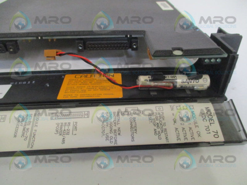 GE FANUC IC697ADC701B ALPHANUMERIC DISPLAY COPROCESSOR MODULE NSMP