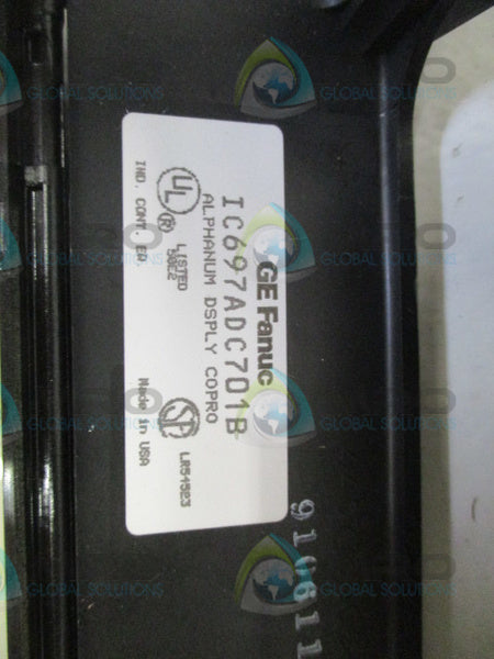 GE FANUC IC697ADC701B ALPHANUMERIC DISPLAY COPROCESSOR MODULE NSMP