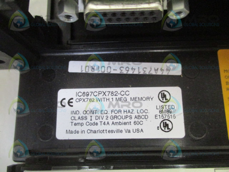 GE FANUC IC697CPX782-CC  NSMP