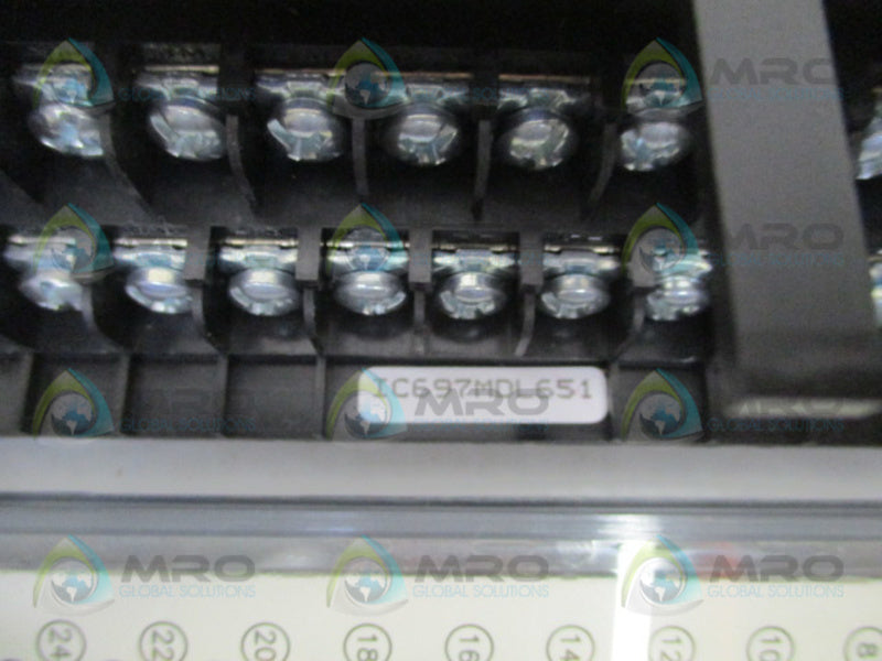 GE FANUC IC697MDL651F TTL DISCRETE LOGIC INPUT MODULE NSMP