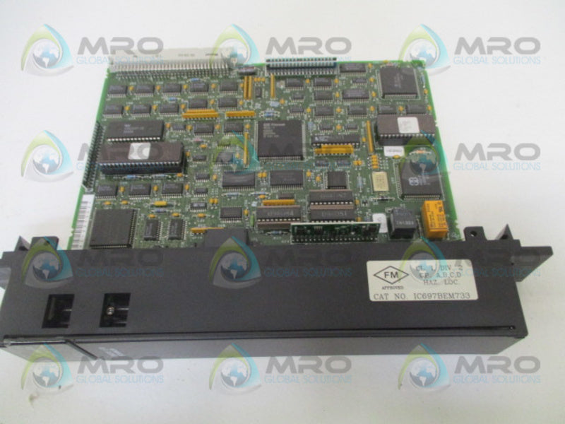 GE FANUC IC697BEM733C I/O REMOTE SCANNER MODULE NSMP