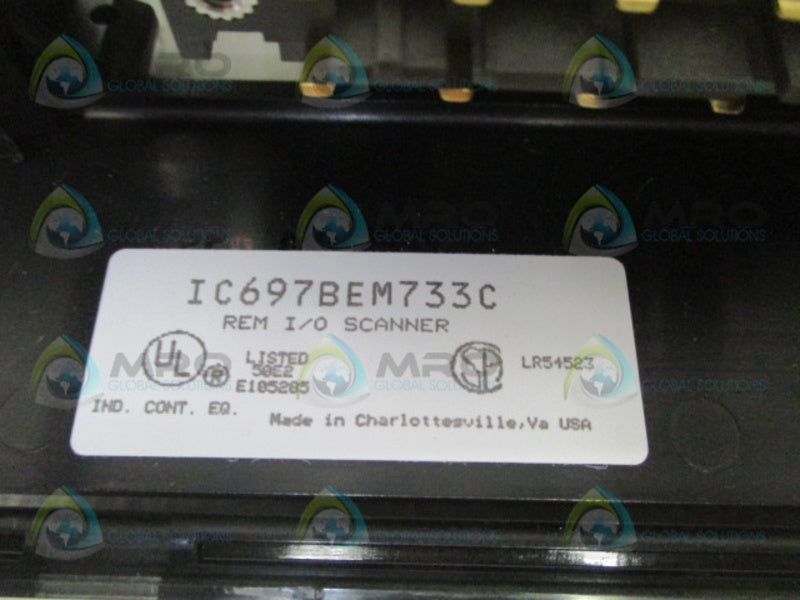 GE FANUC IC697BEM733C I/O REMOTE SCANNER MODULE NSMP