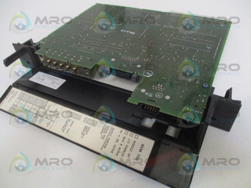 GE FANUC IC697BEM733C I/O REMOTE SCANNER MODULE (MISSING TERMINAL) NSMP