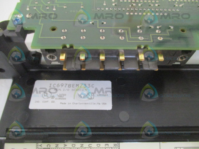 GE FANUC IC697BEM733C I/O REMOTE SCANNER MODULE (MISSING TERMINAL) NSMP