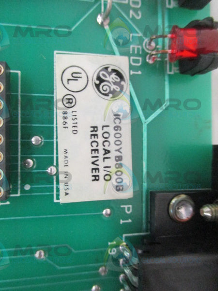 GENERAL ELECTRIC IC600YB800B LOCAL I/O RECEIVER MODULE NSMP