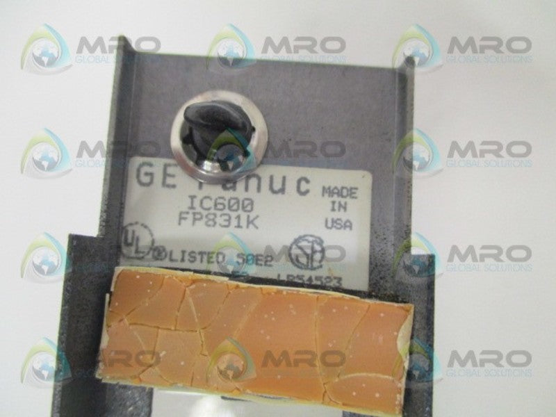 GE FANUC IC600FP831K FACEPLATE UNMP