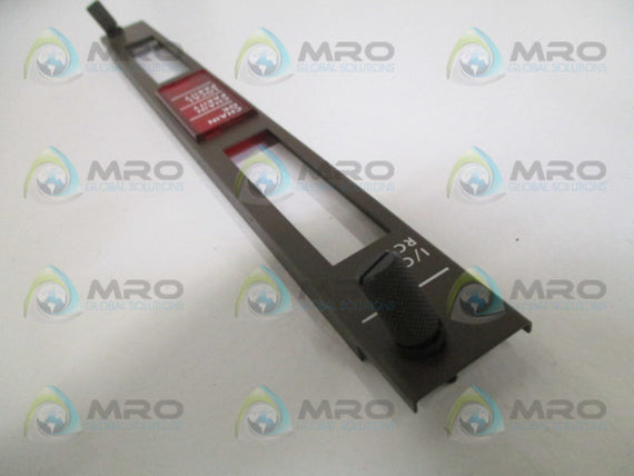 GENERAL ELECTRIC IC600FP800A I/O LOCAL RECEIVER FACEPLATE UNMP