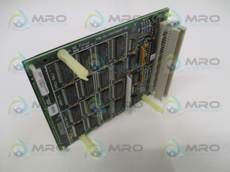 GE FANUC IC697MEM719C CMOS MEMORY MODULE 512KB UNMP