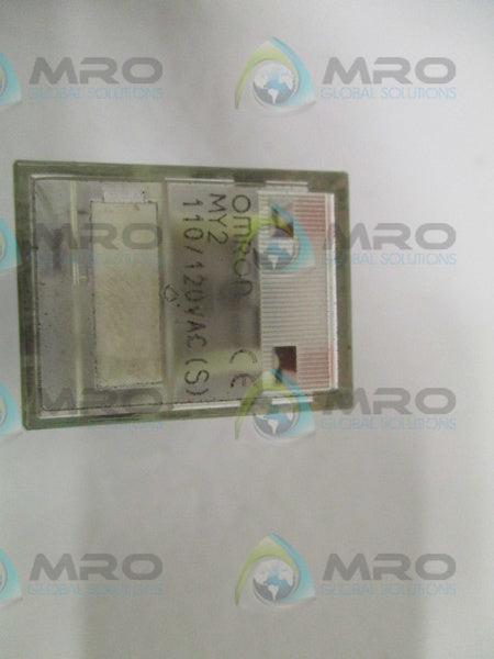 OMRON MY2 RELAY 110/120VAC  UNMP