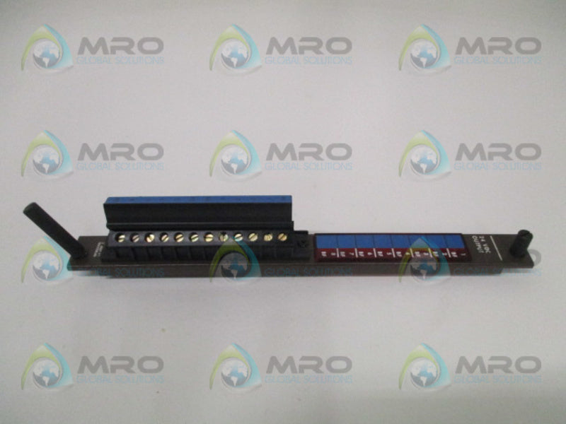 GENERAL ELECTRIC IC600FP908B OUTPUT MODULE FACEPLATE UNMP