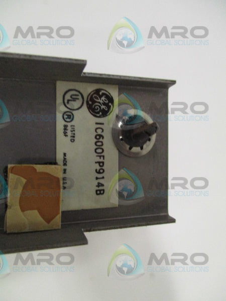GENERAL ELECTRIC IC600FP914B MODULE FACEPLATE UNMP