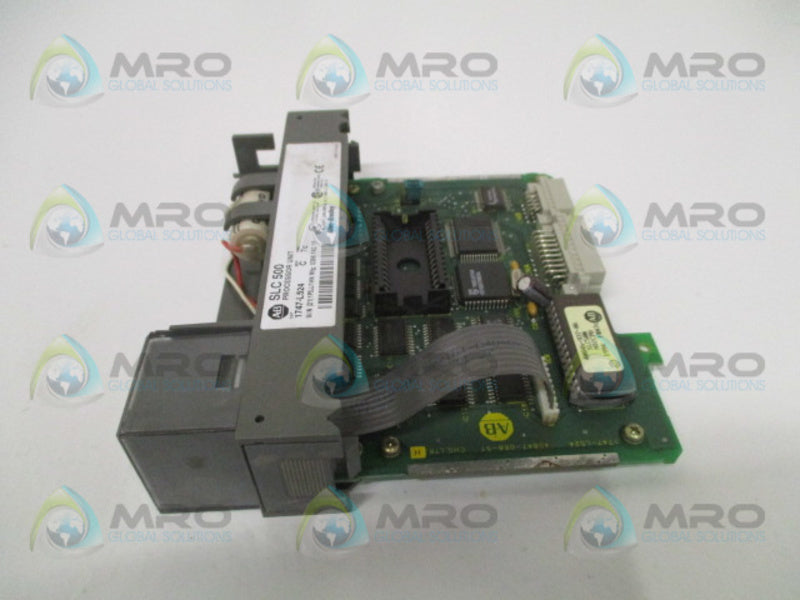ALLEN BRADLEY SLC 500 1747-L524 SER. C F/W 7c PROCESSOR UNIT  UNMP