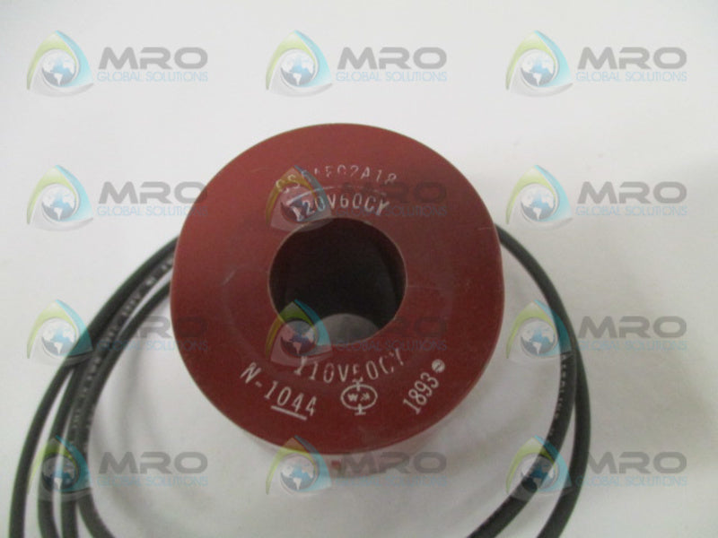 ITT CS54F02A18 SOLENOID COIL 110/120V NSNP
