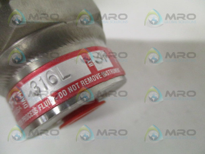 ASHCROFT 316-SF PRESSURE GAUGE 0-100 PSI  NSNP