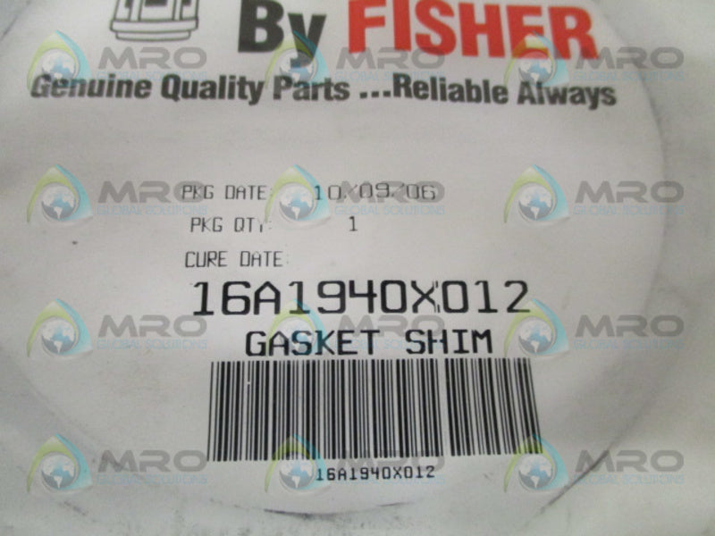 FISHER 16A1940X012 GASKET SHIM  NSMP