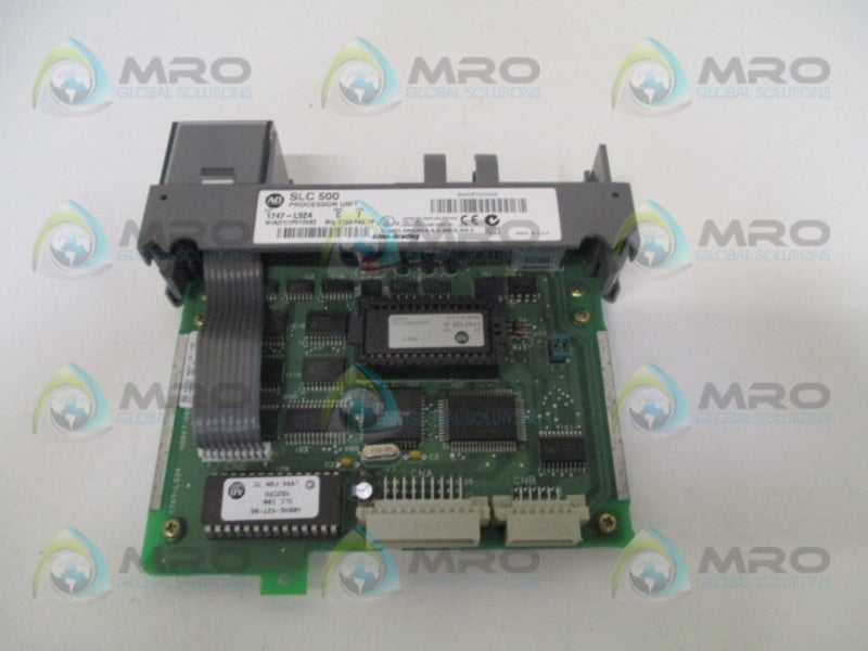 ALLEN BRADLEY SLC 500 1747-L524 SER. C F/W 7 PROCESSOR (NO BATTERY)  UNMP