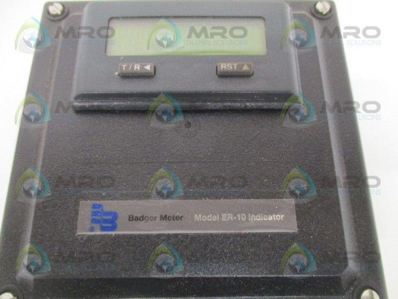 BADGER METER ER-10 INDICATOR CONTROLLER  NSMP