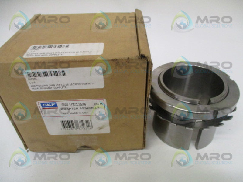 SKF SNW117X2.15/16 ADAPTER ASSEMBLY NSMP