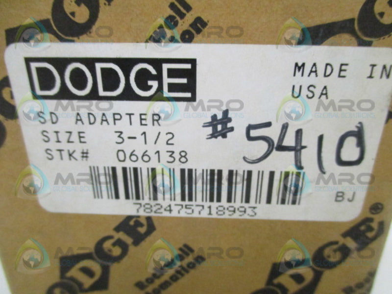 DODGE 066138 SD ADAPTER 3-1/2"  NSMP