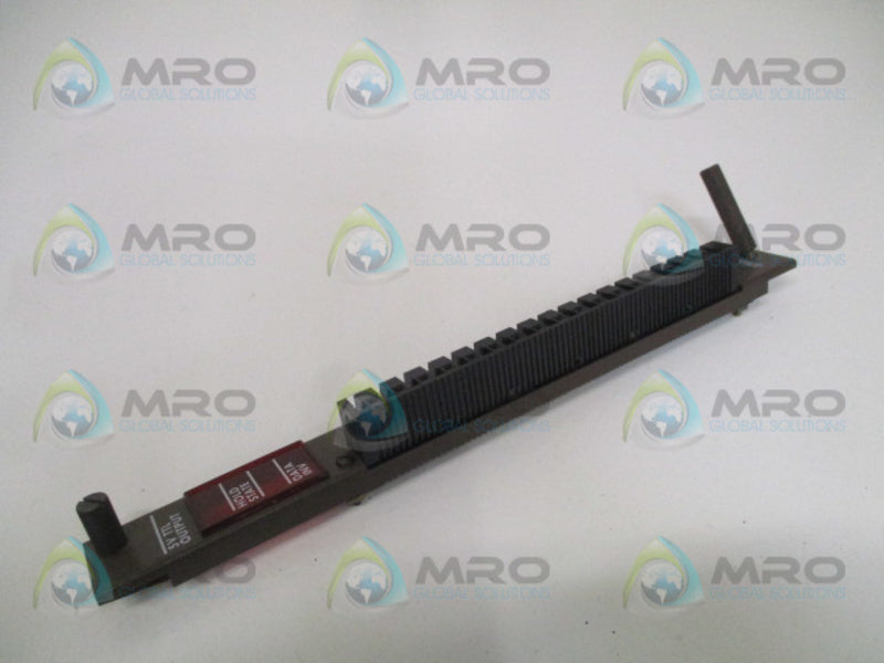 GENERAL ELECTRIC IC600FP921ASVF1A INTERFACE MODULE FACEPLATE UNMP