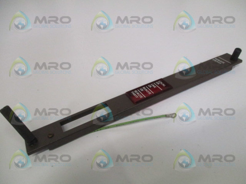 GENERAL ELECTRIC IC600FP901A I/O REMOTE DRIVER FACEPLATE UNMP