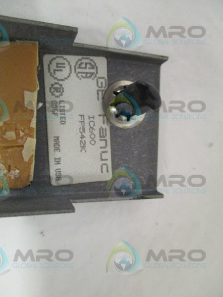 GE FANUC IC600FP542K LOGIC MEMORY MODULE FACEPLATE UNMP