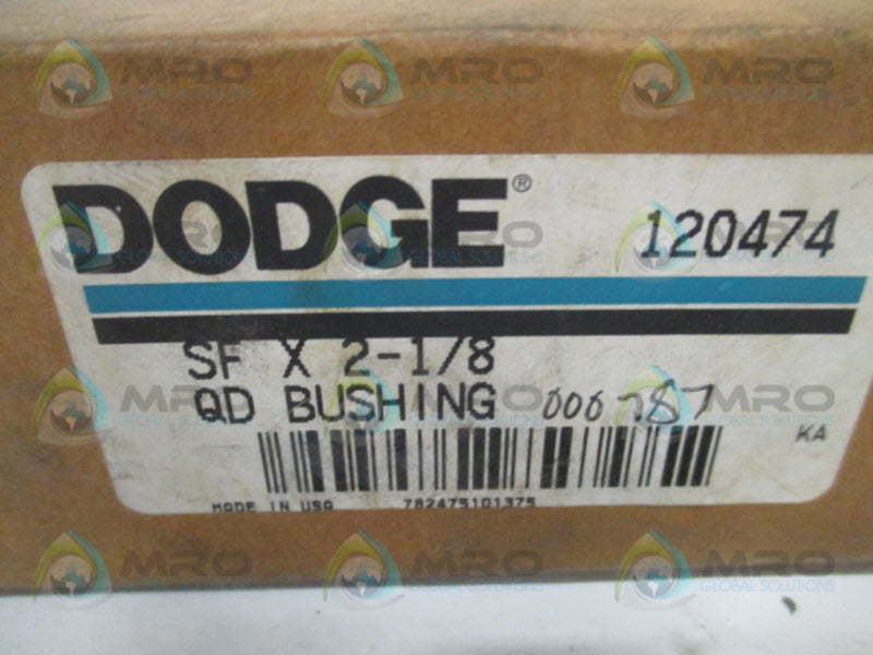 DODGE 120474 SF QUICK DISCONNECT BUSHING 2-1/8"  NSMP