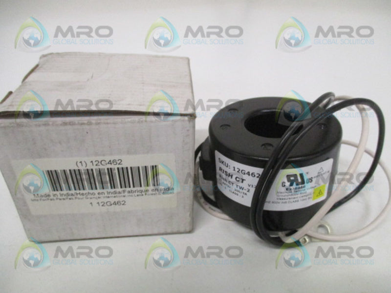 GRAINGER 12G462 SOLID CORE CURRENT TRANSFORMER RATIO 200/5A  NSMP