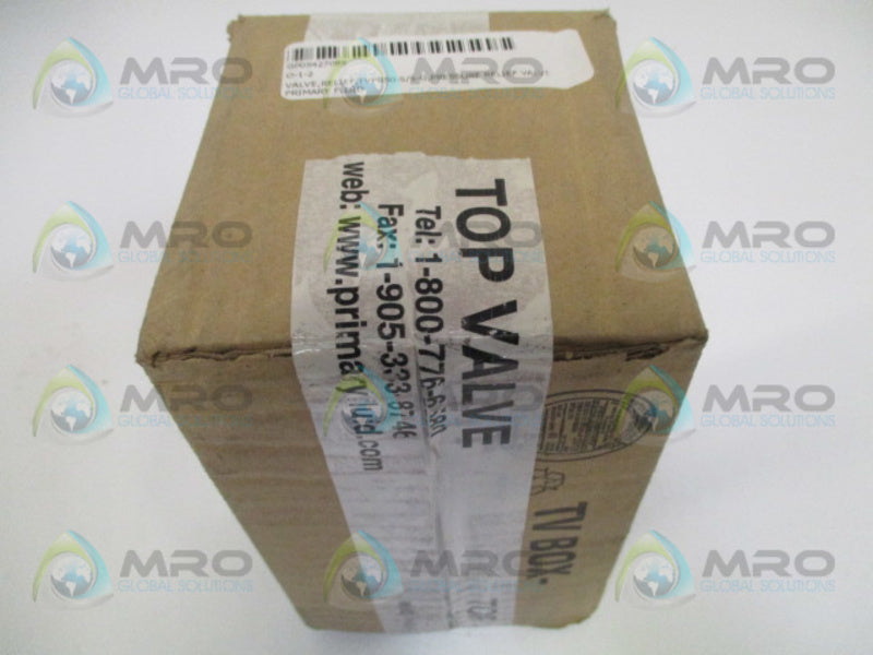 PRIMARY FLUID TVP250S/S PRESSURE RELIEF TOP VALVE NSFS