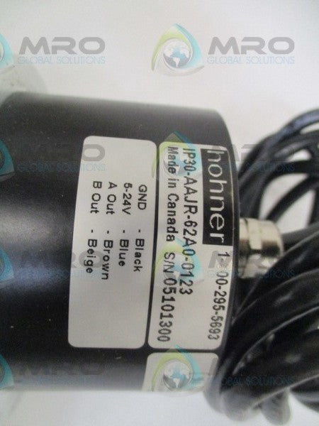 HOHNER IP30-AAJR-62A0-0123 ENCODER NSMP
