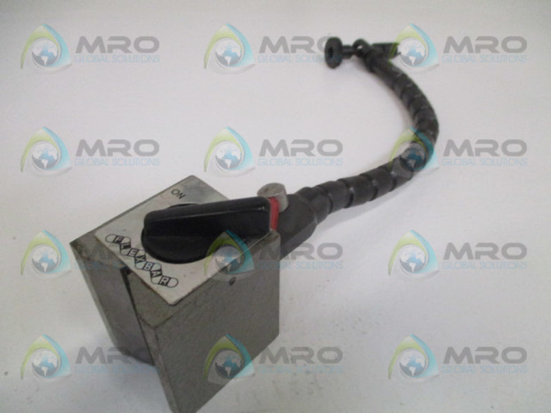 FLEX BAR 18038 V-BOTTOM MAGNETIC BASE  NSMP