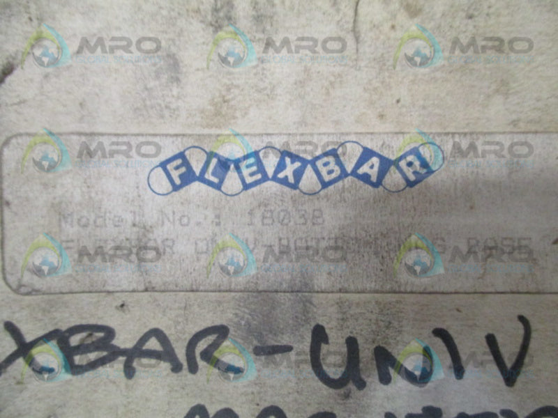 FLEX BAR 18038 V-BOTTOM MAGNETIC BASE  NSMP