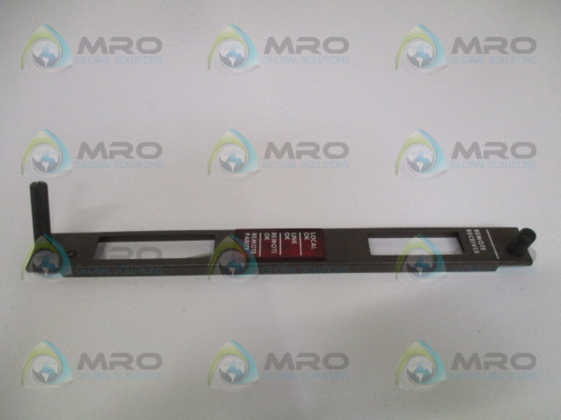 GENERAL ELECTRIC IC600FP801A LD RECEIVER MODULE FACEPLATE UNMP
