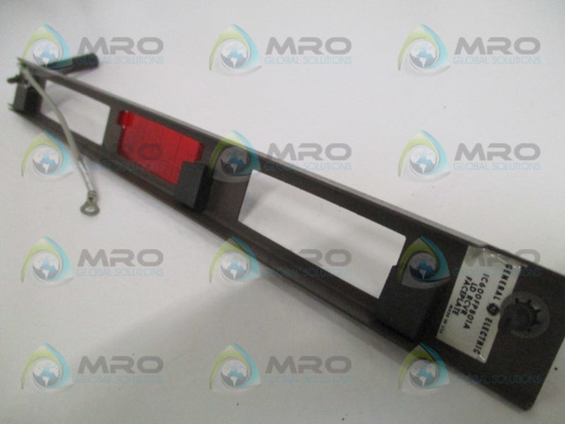 GENERAL ELECTRIC IC600FP801A LD RECEIVER MODULE FACEPLATE UNMP