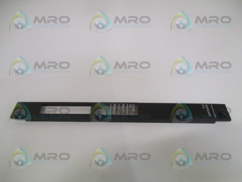 GE FANUC IC600FP513 LOGIC CONTROL MODULE FACEPLATE UNMP