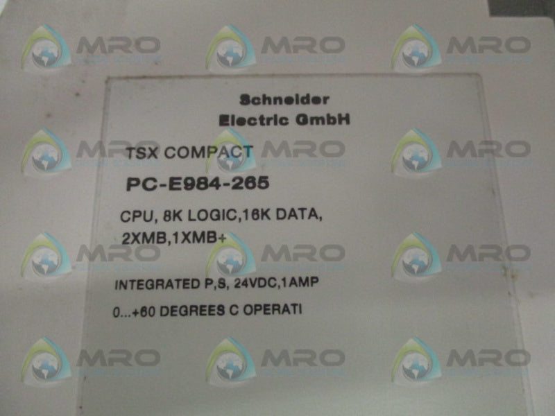 SCHNEIDER TSX COMPACT PC-E984-265  NSMP