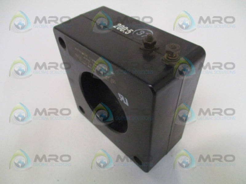 INSTRUMENT TRANSFORMERS 180SHT-201 CURRENT TRANSFORMER RATIO 200:5A  UNMP