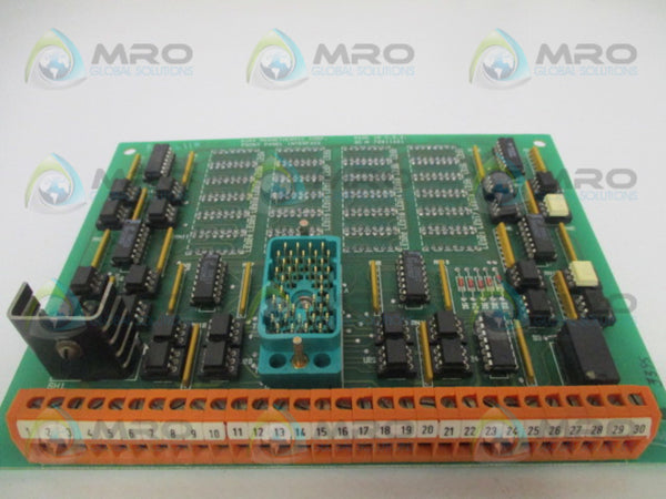 AJAX MAGNETHERMIC 72011A01 FRONT PANEL INTERFACE BOARD  UNMP