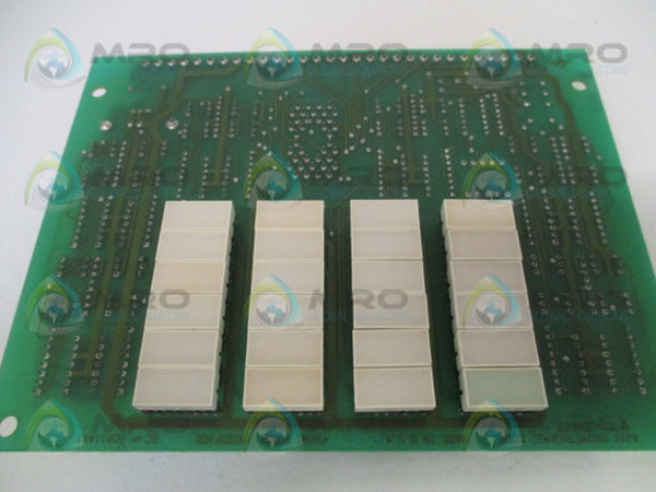 AJAX MAGNETHERMIC 72011A01 FRONT PANEL INTERFACE BOARD  UNMP