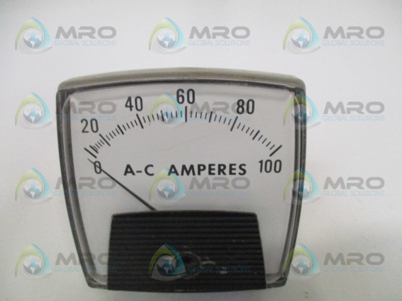 STANKARD METER 250340LSLSPK PANEL METER 0-100 ACA UNMP
