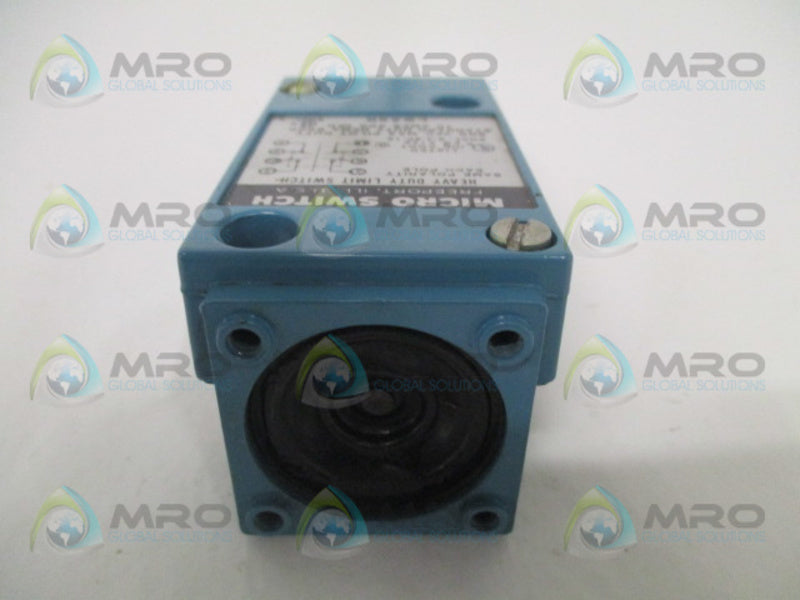 MICRO SWITCH LSA2B LIMIT SWITCH (AS PICTURED)UNMP